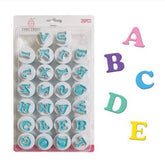 Fondant Alphabet Cutter